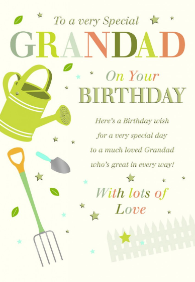 Birthday Relative Specific - Grandad