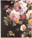 Midnight Floral Lined Journal