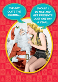 Christmas Humour  - Naughty or Nice