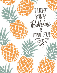 Birthday - Fruitful