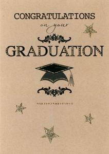 Graduation - Sparkly Stars