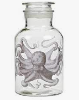Octopus Apothecary Jar