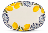 Lemon Oval Serving Platter - Large