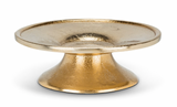 Gold Pillar Candle Plate