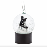 Men's Skates Snow Globe Ornament