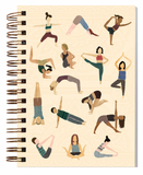 Spiral Lined Journal - Yoga