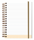 Spiral Lined Journal - Yoga