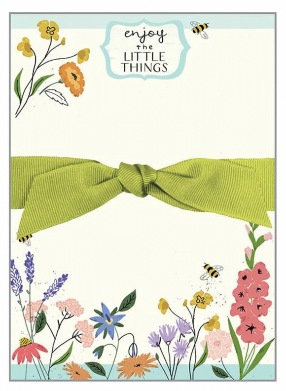 Chunky Note Pad - Wild Flowers