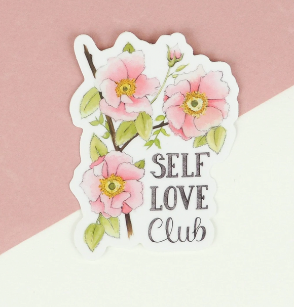 Self Love Club Vinyl Sticker