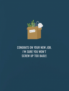 Congratulations - New Job