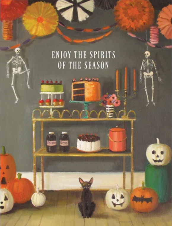 Halloween Card - At Midnight