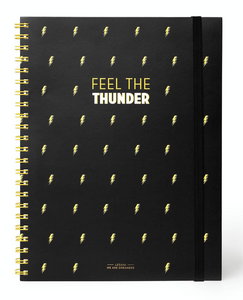 A4 Spiral Bound 3-in-1 Notebook - Thunder