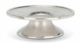 Silver Pillar Candle Plate