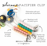 Bella Tunno Pacifier Clip - Girl Multi