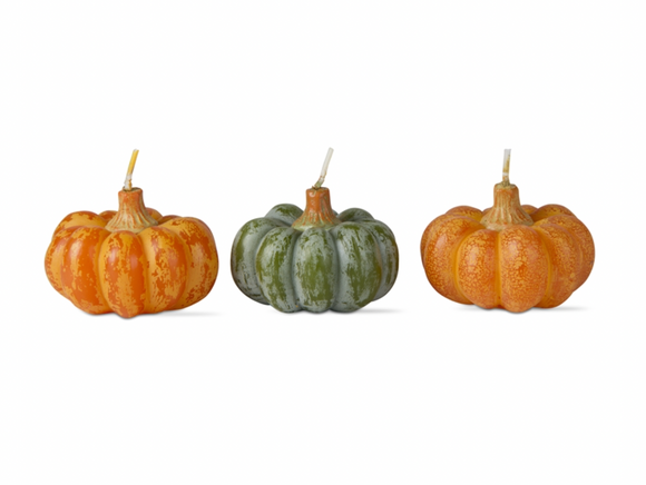 Heirloom Pumpkin Candles set/3