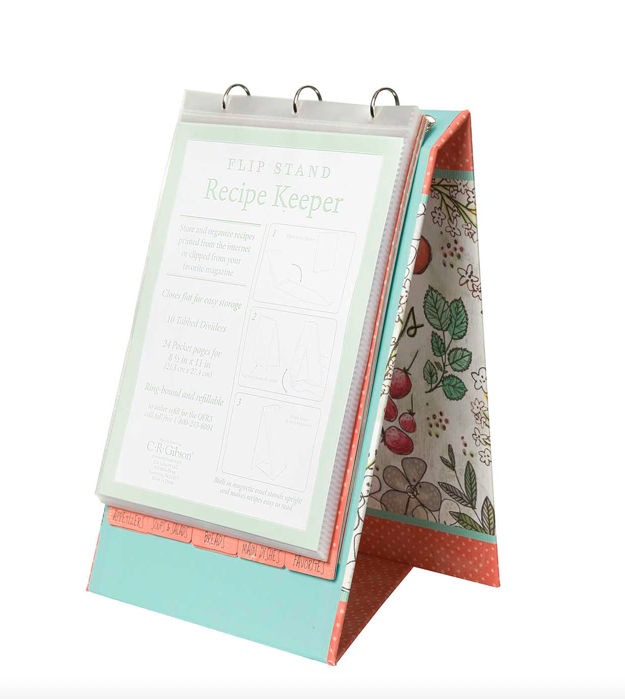 Flip Stand Recipe Keeper - Fruit Fusion – Take Note Stationery Boutique