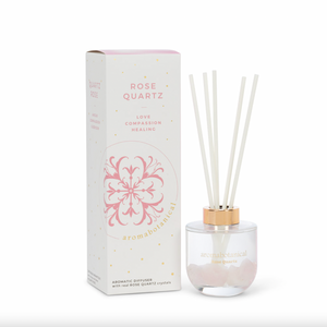 Aromabotanical Rose Quartz Reed Diffuser – Take Note Stationery