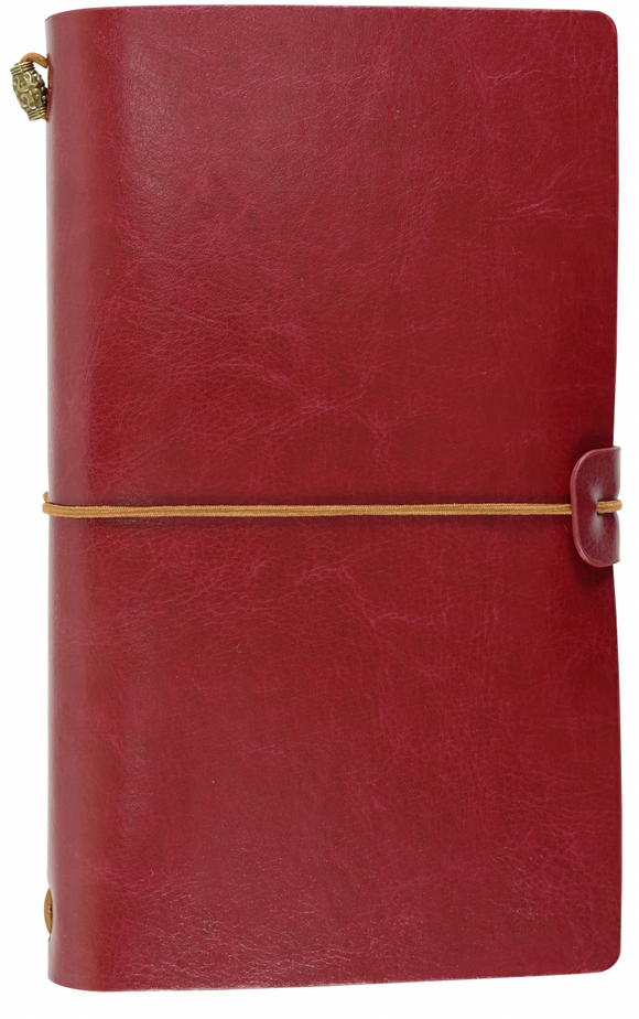 Voyager Refillable Notebook - Burgundy