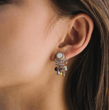 Lover's Tempo Iris Earrings: Multi