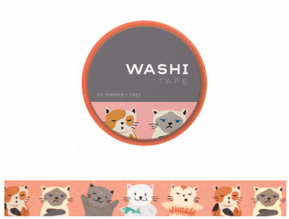 Washi Tape - Cats
