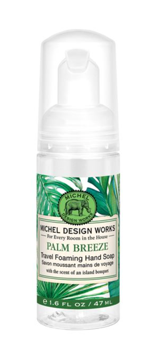 Michel Design Travel Foaming Soap - Palm Breeze