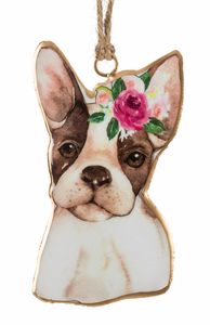 Frenchie Hanging Ornament