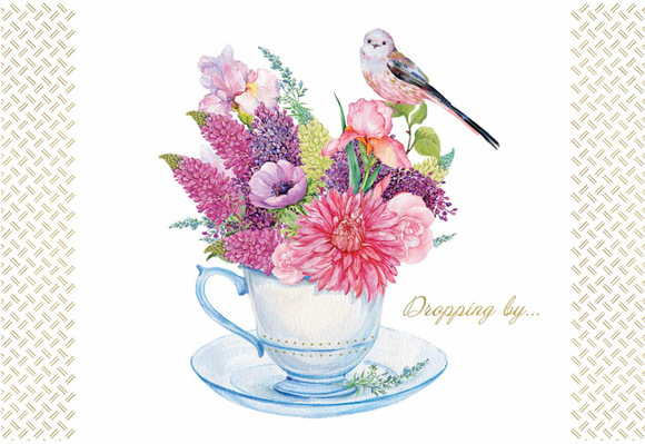 Mother's Day - Floral Tea Cup