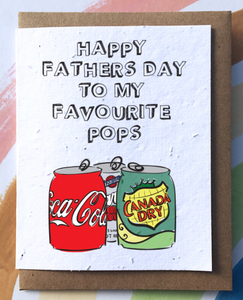 Father's Day - Favourite Pops (Seedling Paper)