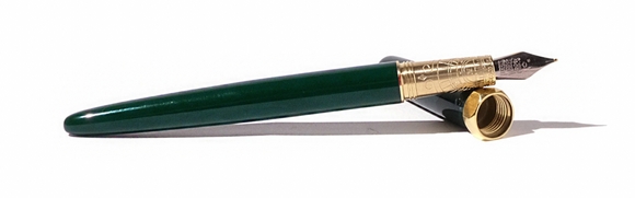 Lord Evergreen Brush Fountain Pen