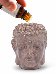 Essential Oil Burner - Buddha Head