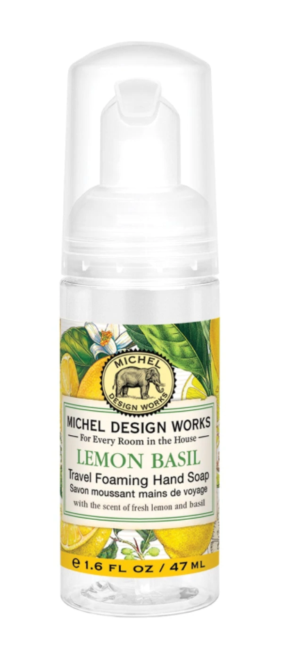 Michel Design Travel Foamers - Lemon Basil