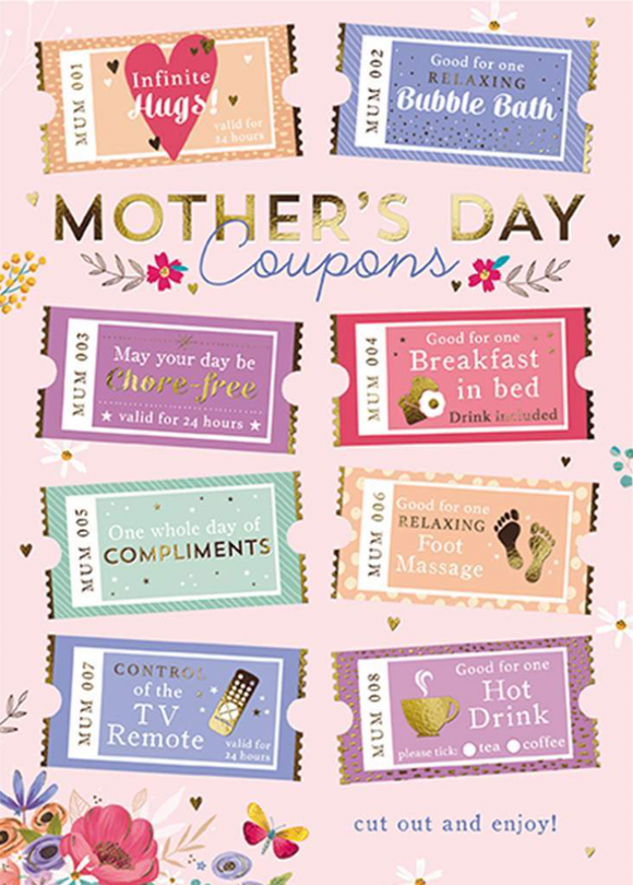 Mother's Day - Coupons