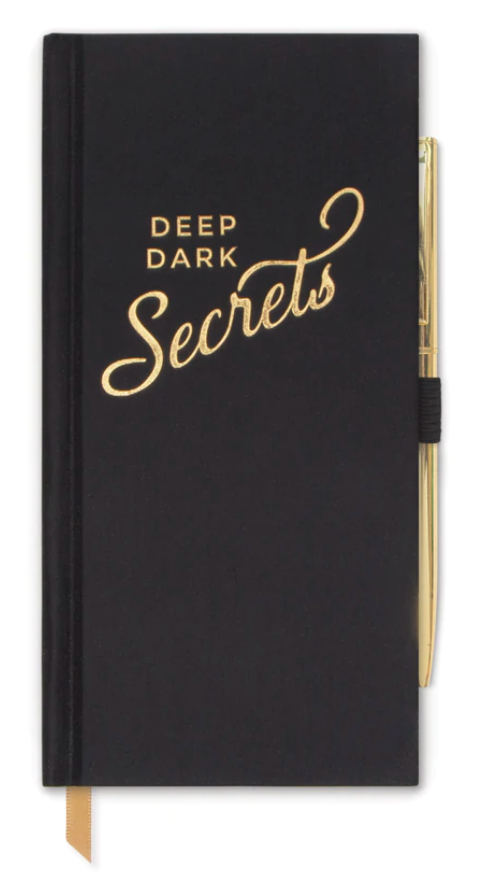 Pocketbook with Pen - Deep Dark Secrets
