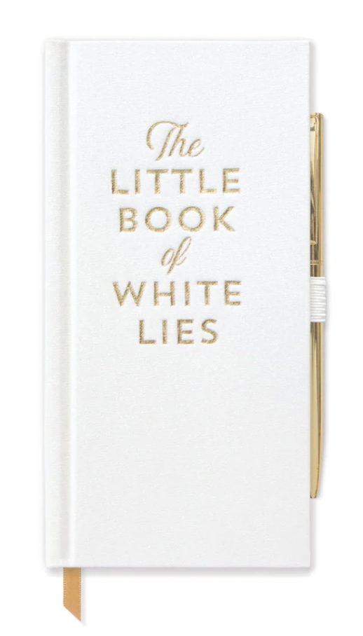 Pocketbook with Pen - The Little Book of White Lies