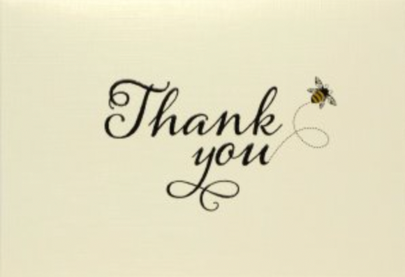 Boxed Thank You - Bumblebee
