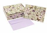 Boxed Notecards - Amethyst Butterflies