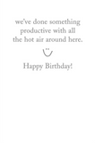 Birthday - Hot Air
