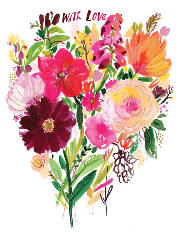Birthday - Watercolour Bouquet