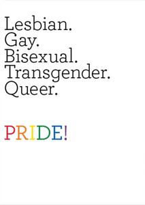 Blank - LGBTQ Pride