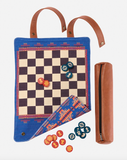 Checkers & Chess Travel Ready Roll-Up Game