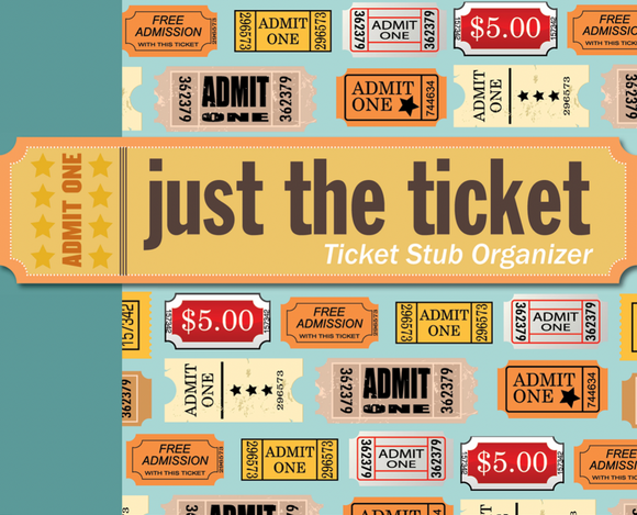 Just the Ticket, Ticket Stub Organizer