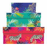 Stackable Gift Boxes - Tropical