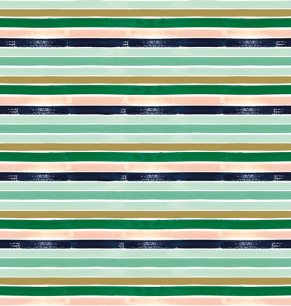 Green Stripes Roll Wrap