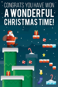 Christmas - Santa in a Video Game