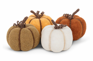 Short Felt Pumpkin