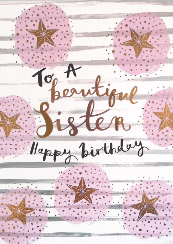 Birthday Relative Specific - Sister