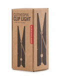 Clothespin Clip-On reading Light