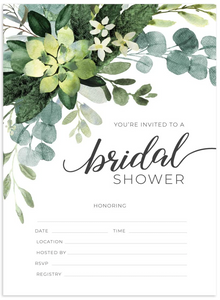 Invitations - Bridal Shower