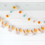 Turkey Pom Pom Banner