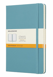 Moleskine Pocket Ruled Notebook - Reef Blue